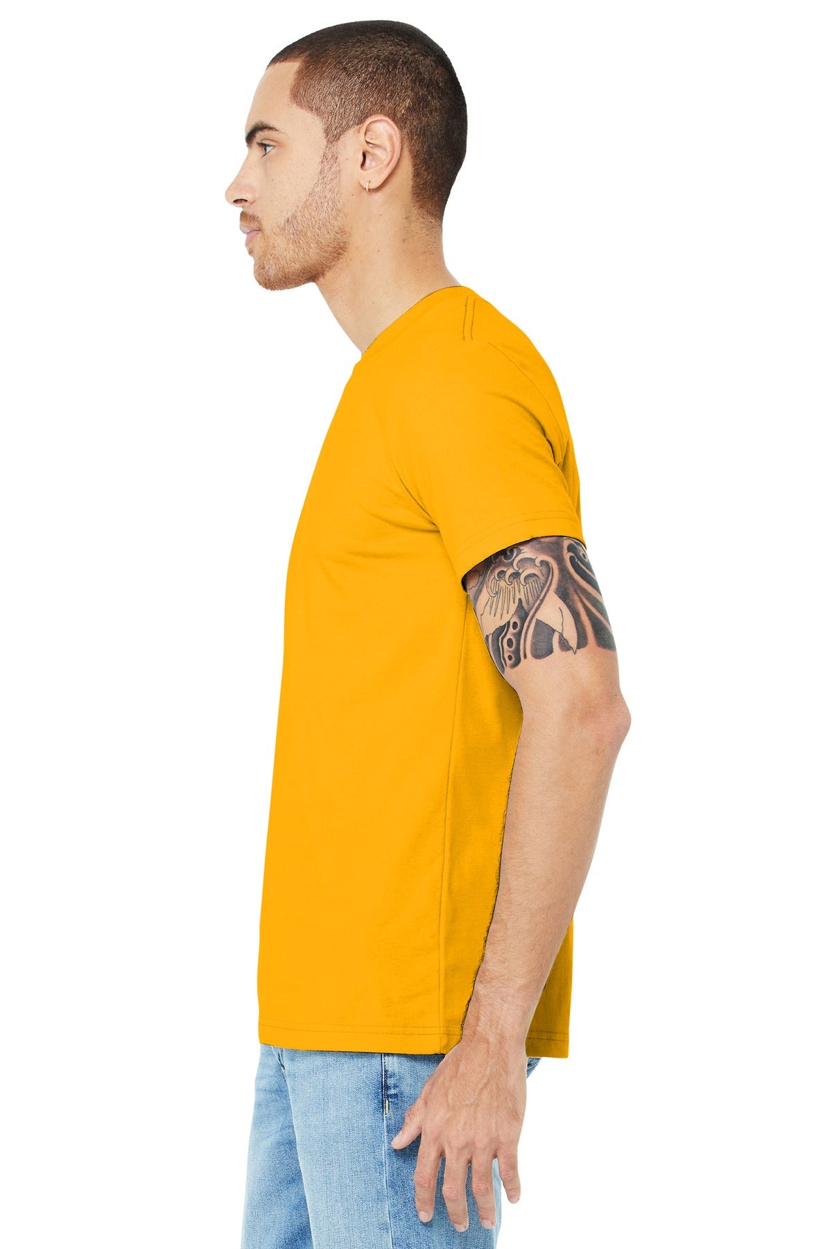 BELLA+CANVAS ® Unisex Jersey Short Sleeve Tee. BC3001 [Gold] - DFW Impression