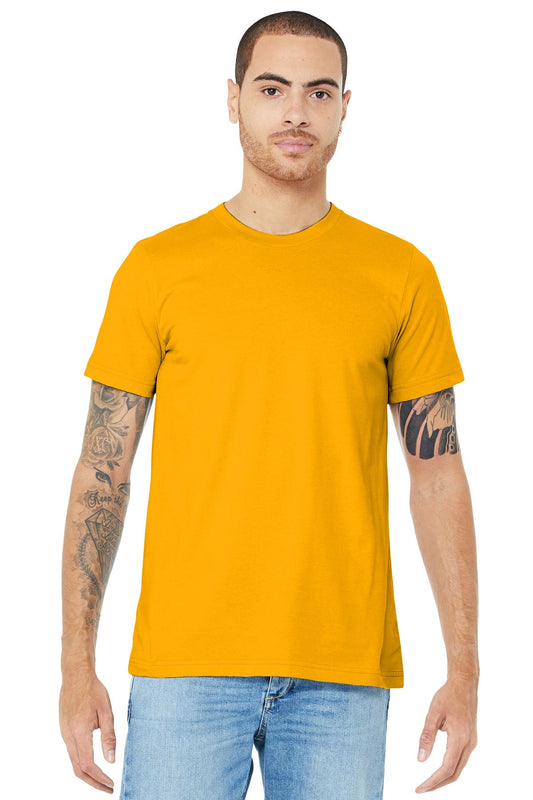 BELLA+CANVAS ® Unisex Jersey Short Sleeve Tee. BC3001 [Gold] - DFW Impression