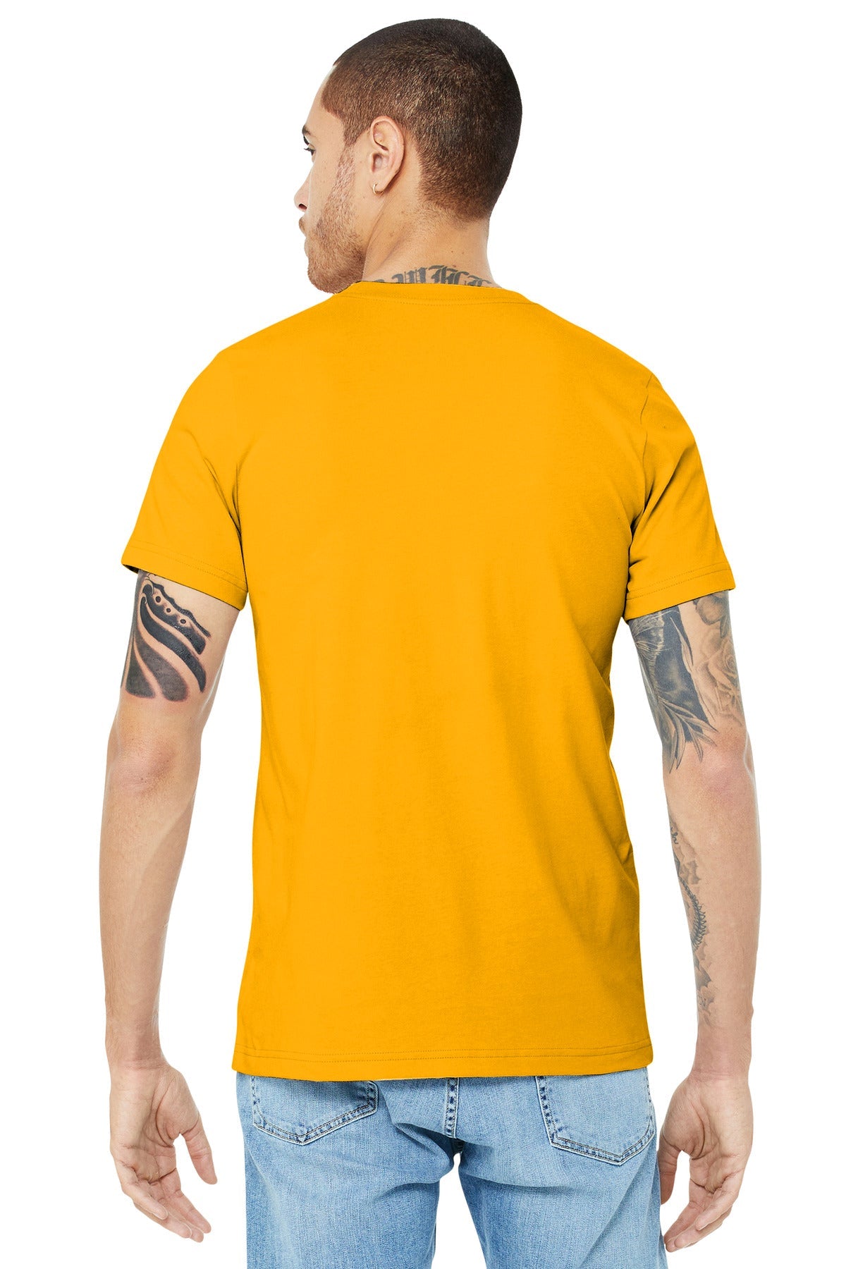 BELLA+CANVAS ® Unisex Jersey Short Sleeve Tee. BC3001 [Gold] - DFW Impression