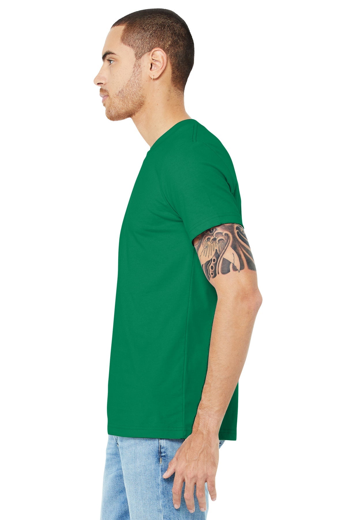 BELLA+CANVAS ® Unisex Jersey Short Sleeve Tee. BC3001 [Kelly] - DFW Impression