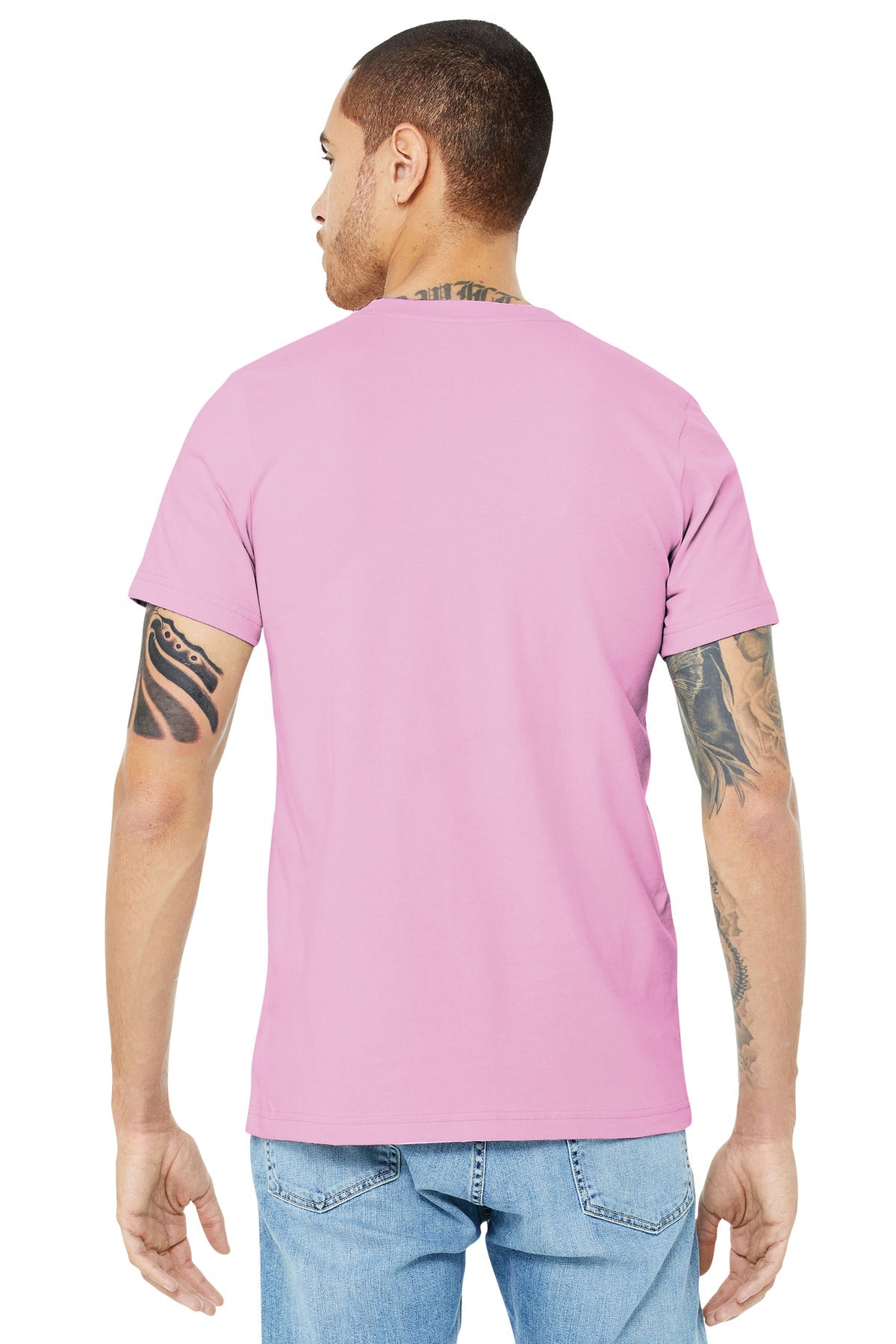 BELLA+CANVAS ® Unisex Jersey Short Sleeve Tee. BC3001 [Lilac] - DFW Impression