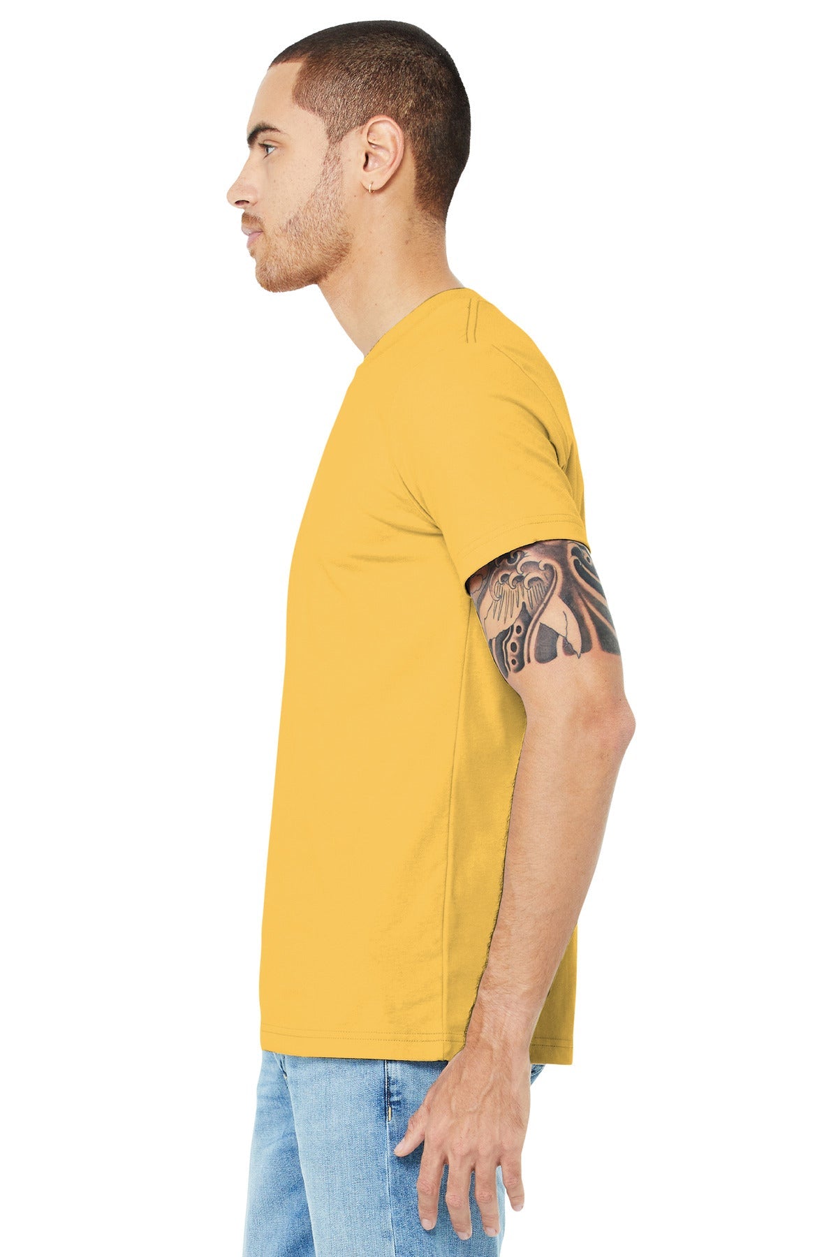 BELLA+CANVAS ® Unisex Jersey Short Sleeve Tee. BC3001 [Maize Yellow] - DFW Impression