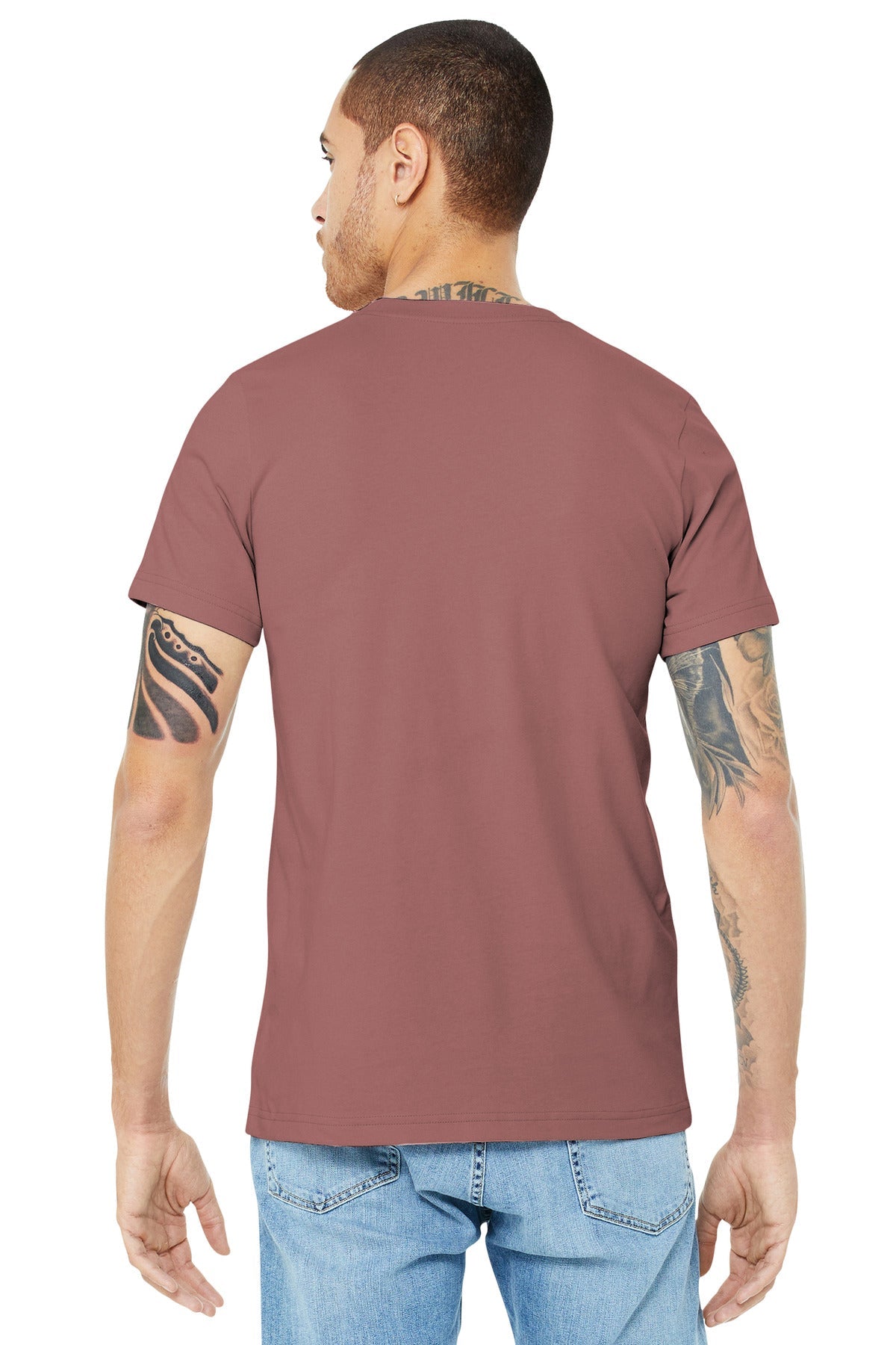 BELLA+CANVAS ® Unisex Jersey Short Sleeve Tee. BC3001 [Mauve] - DFW Impression