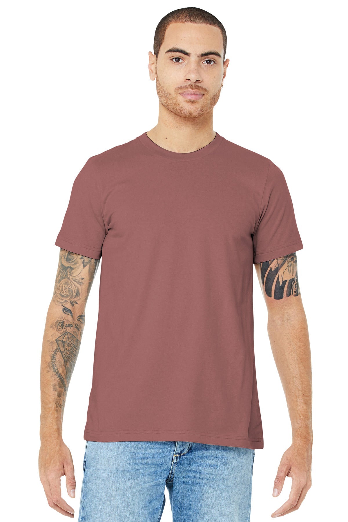 BELLA+CANVAS ® Unisex Jersey Short Sleeve Tee. BC3001 [Mauve] - DFW Impression