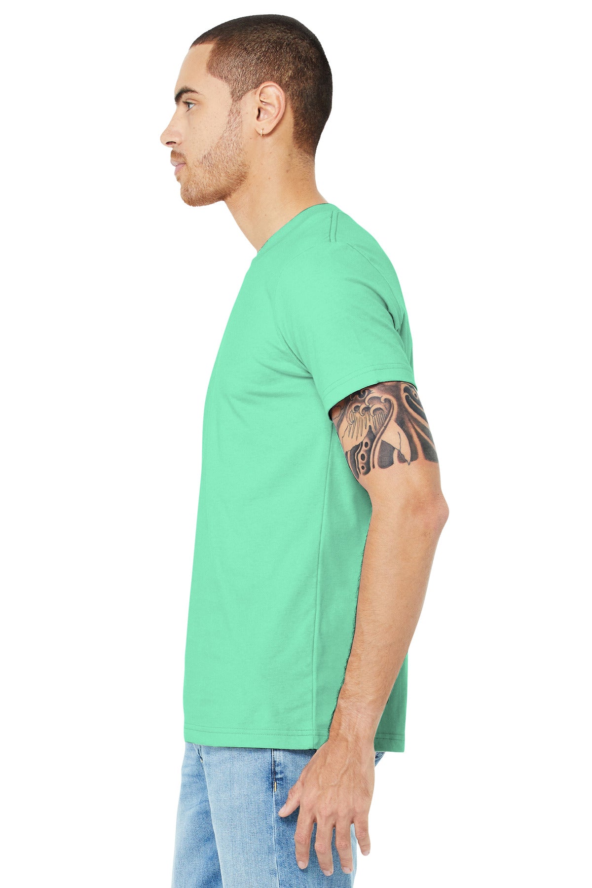 BELLA+CANVAS ® Unisex Jersey Short Sleeve Tee. BC3001 [Mint] - DFW Impression