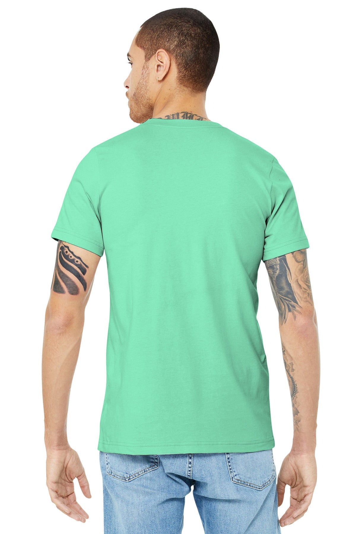 BELLA+CANVAS ® Unisex Jersey Short Sleeve Tee. BC3001 [Mint] - DFW Impression