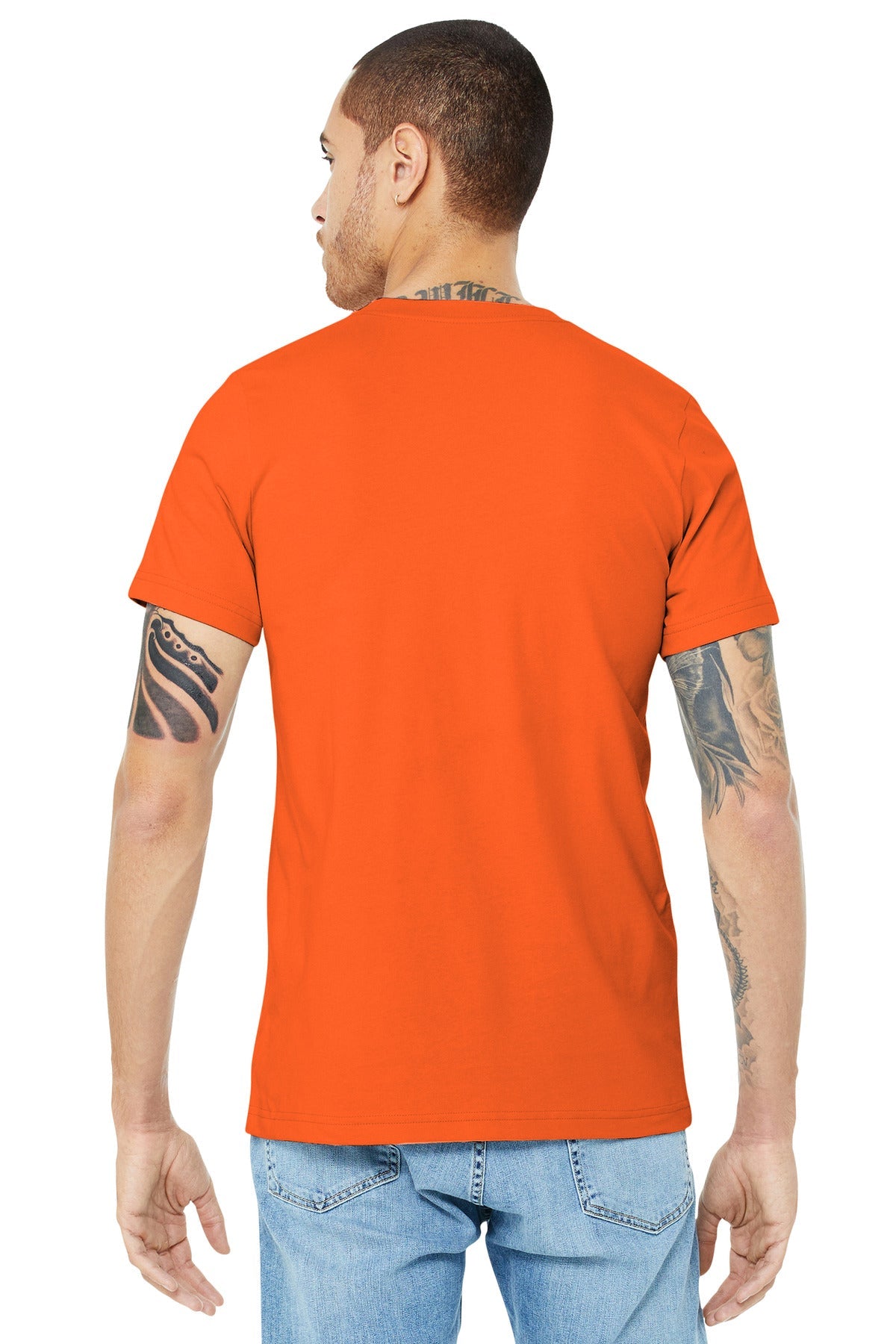 BELLA+CANVAS ® Unisex Jersey Short Sleeve Tee. BC3001 [Orange] - DFW Impression