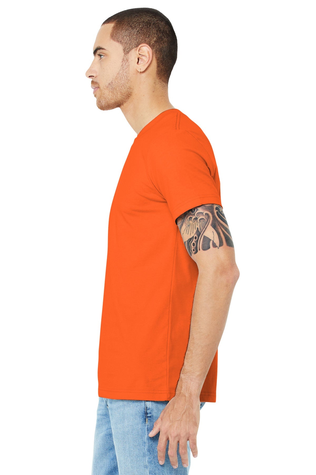 BELLA+CANVAS ® Unisex Jersey Short Sleeve Tee. BC3001 [Orange] - DFW Impression