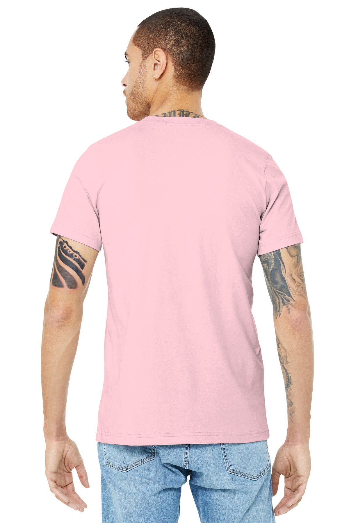 BELLA+CANVAS ® Unisex Jersey Short Sleeve Tee. BC3001 [Pink] - DFW Impression