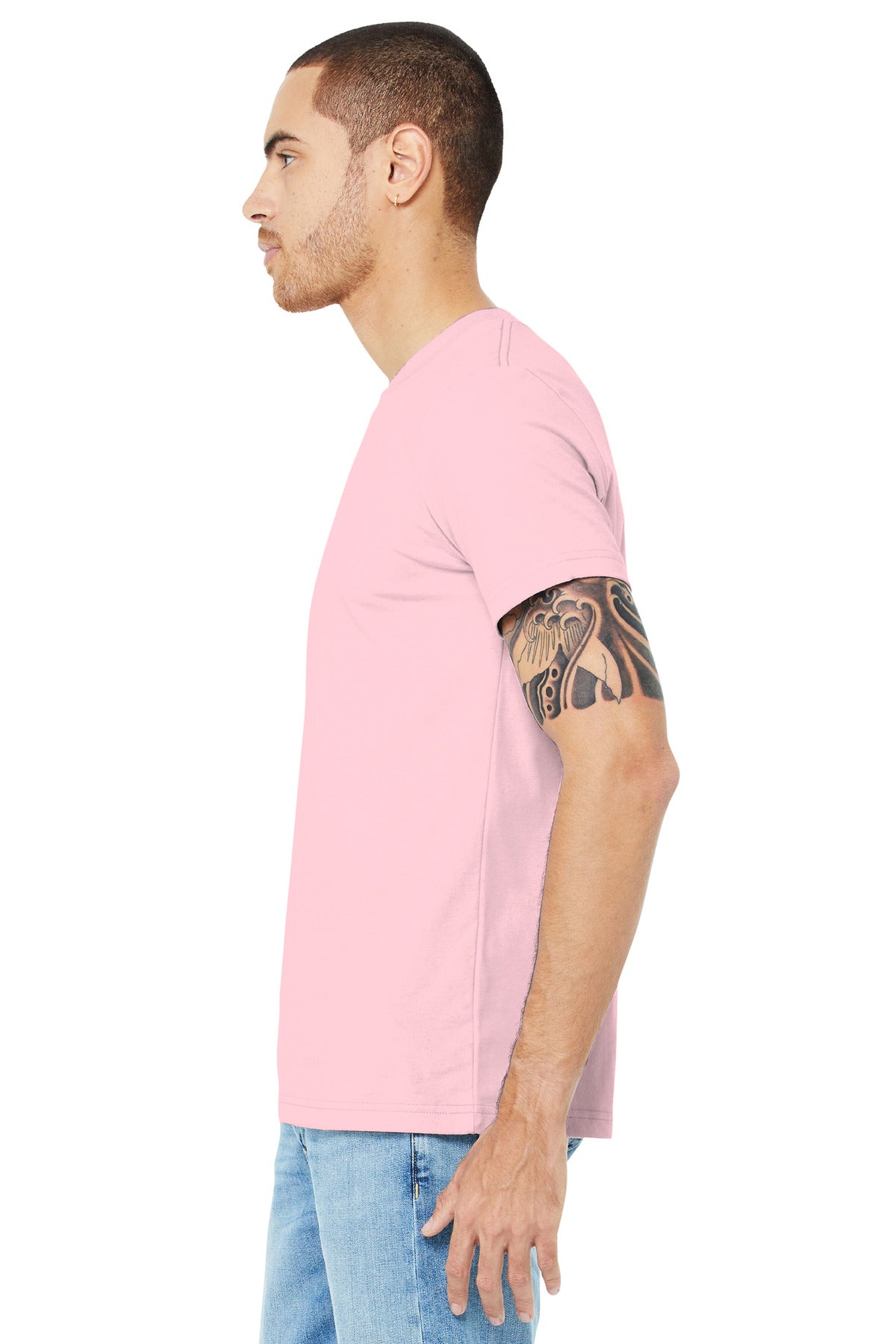 BELLA+CANVAS ® Unisex Jersey Short Sleeve Tee. BC3001 [Pink] - DFW Impression