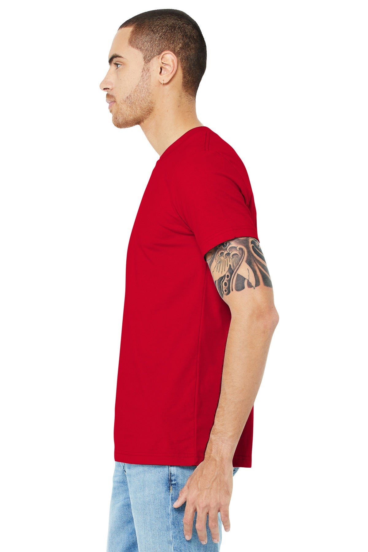 BELLA+CANVAS ® Unisex Jersey Short Sleeve Tee. BC3001 [Red] - DFW Impression