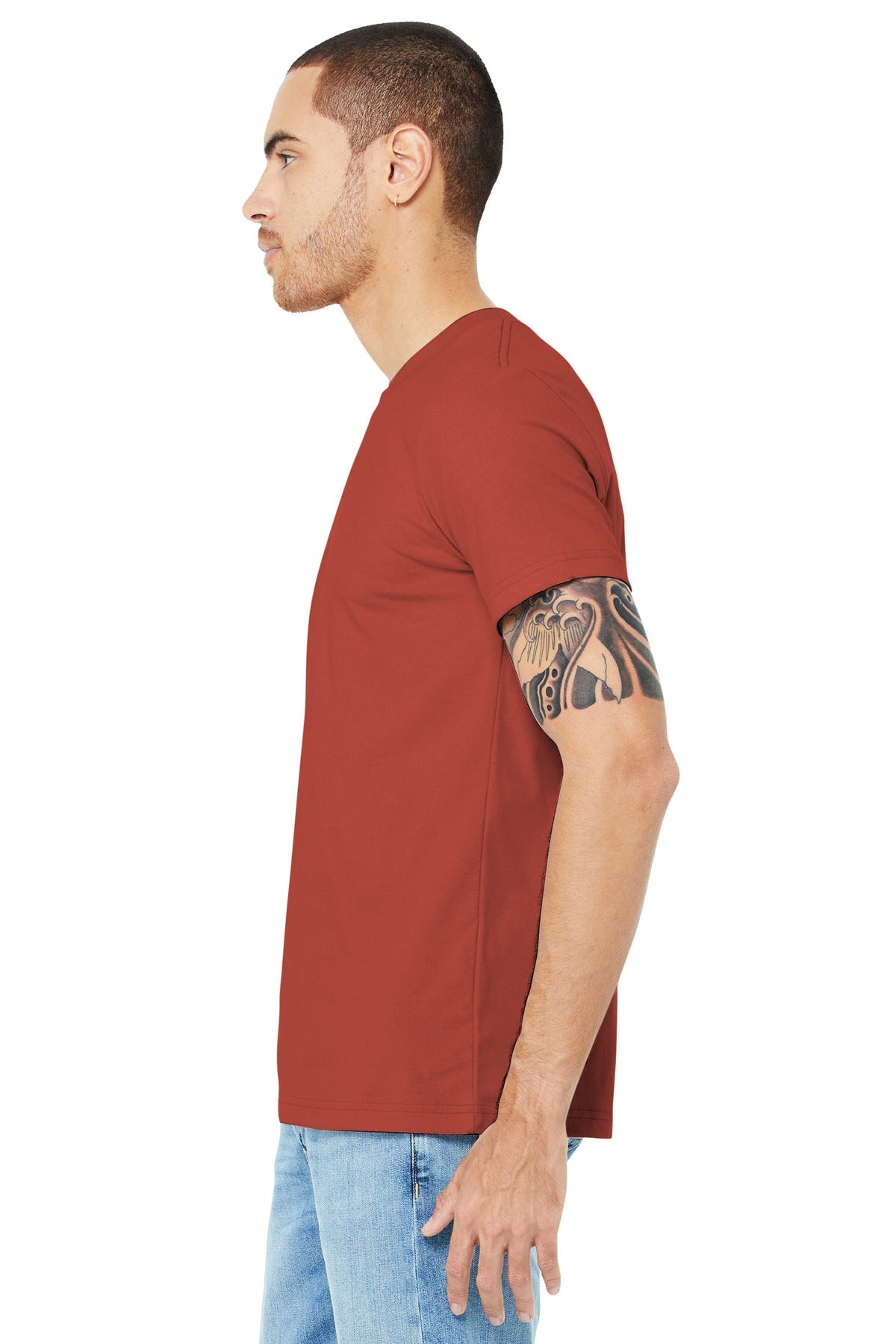 BELLA+CANVAS ® Unisex Jersey Short Sleeve Tee. BC3001 [Rust] - DFW Impression