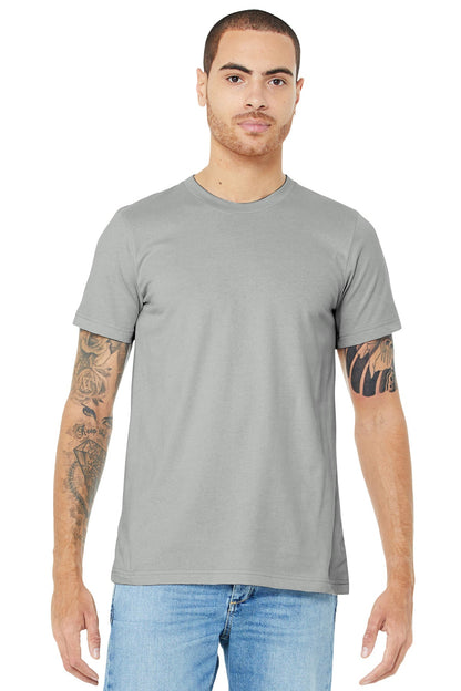 BELLA+CANVAS ® Unisex Jersey Short Sleeve Tee. BC3001 [Silver] - DFW Impression