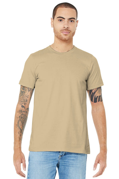 BELLA+CANVAS ® Unisex Jersey Short Sleeve Tee. BC3001 [Soft Cream] - DFW Impression