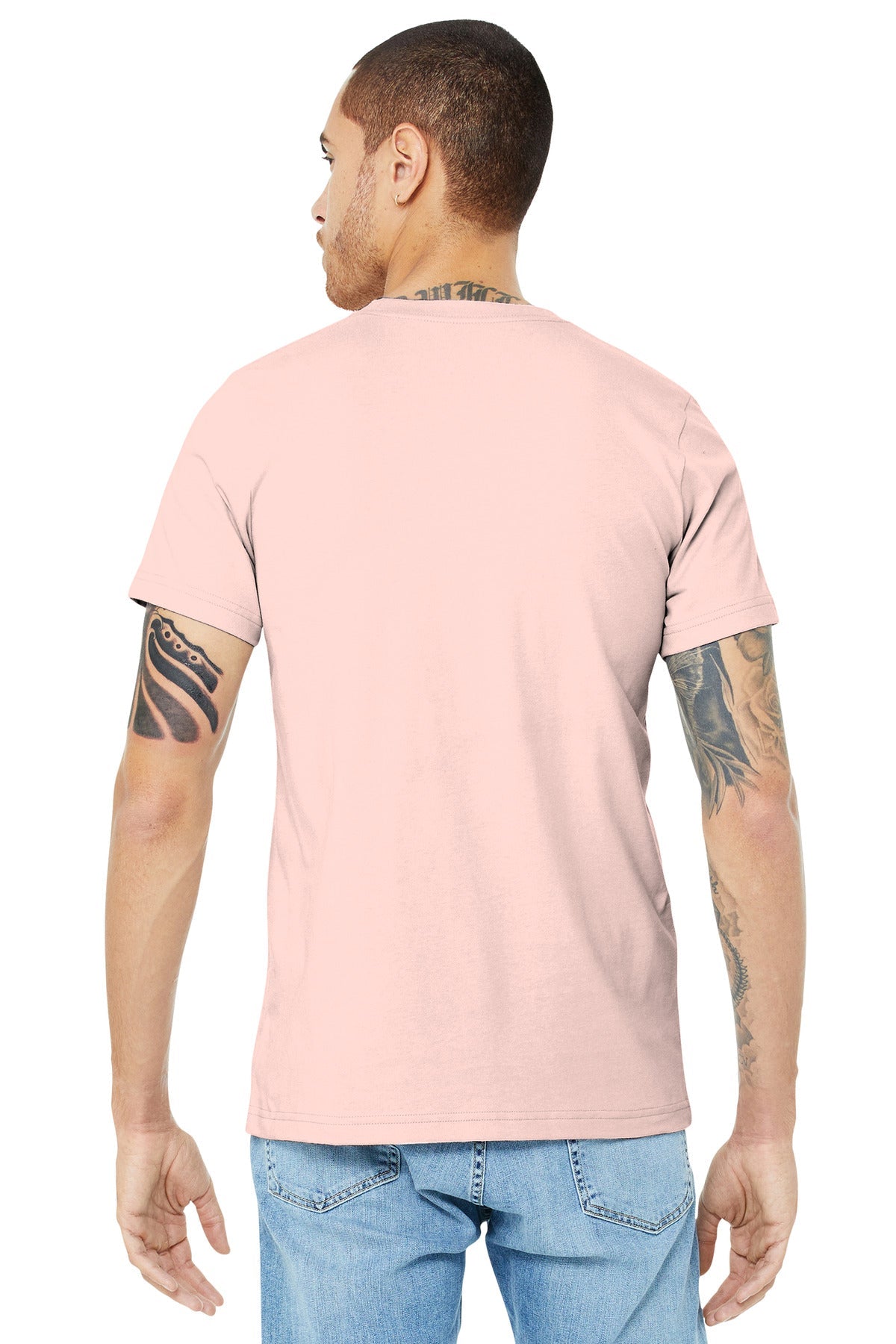 BELLA+CANVAS ® Unisex Jersey Short Sleeve Tee. BC3001 [Soft Pink] - DFW Impression