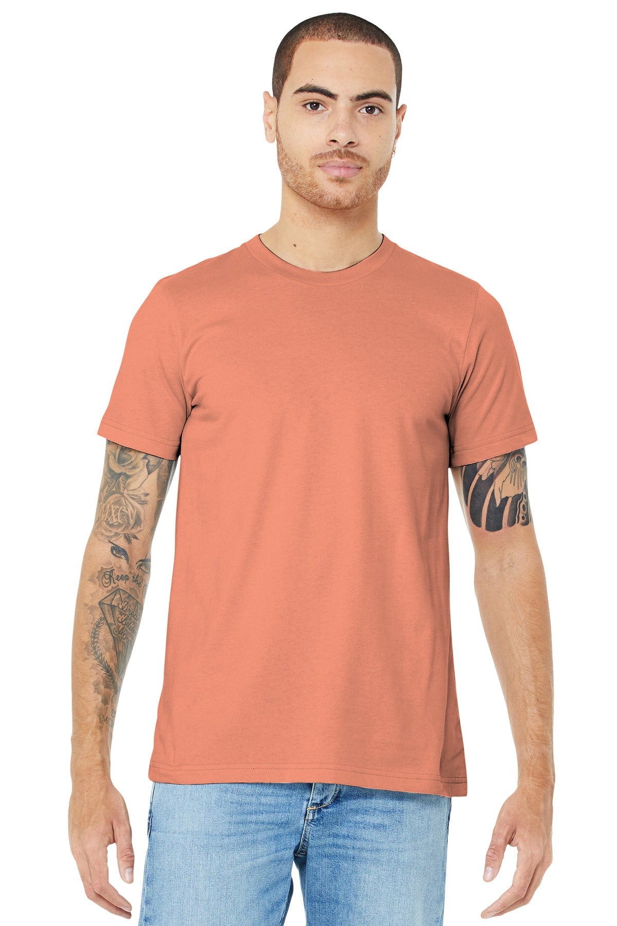 BELLA+CANVAS ® Unisex Jersey Short Sleeve Tee. BC3001 [Sunset] - DFW Impression