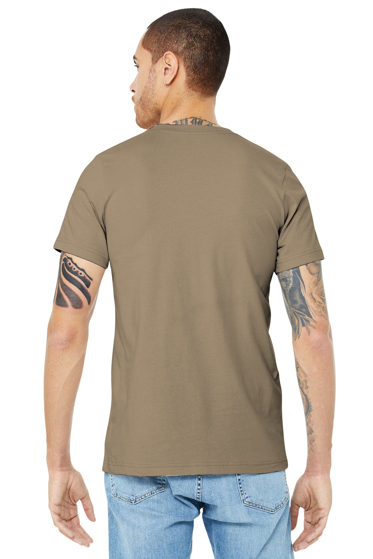 BELLA+CANVAS ® Unisex Jersey Short Sleeve Tee. BC3001 [Tan] - DFW Impression