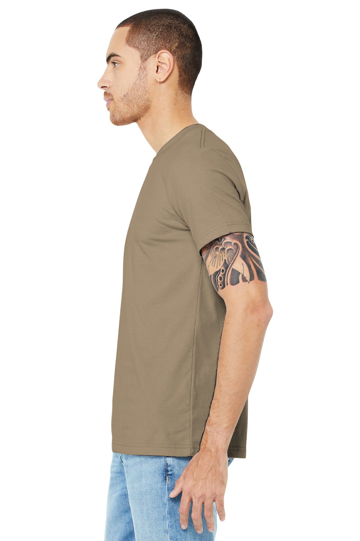 BELLA+CANVAS ® Unisex Jersey Short Sleeve Tee. BC3001 [Tan] - DFW Impression