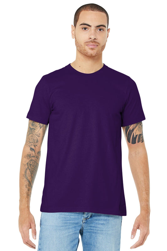 BELLA+CANVAS ® Unisex Jersey Short Sleeve Tee. BC3001 [Team Purple] - DFW Impression