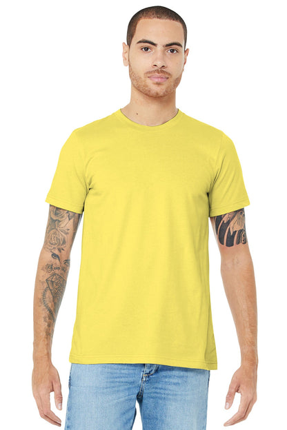 BELLA+CANVAS ® Unisex Jersey Short Sleeve Tee. BC3001 [Yellow] - DFW Impression