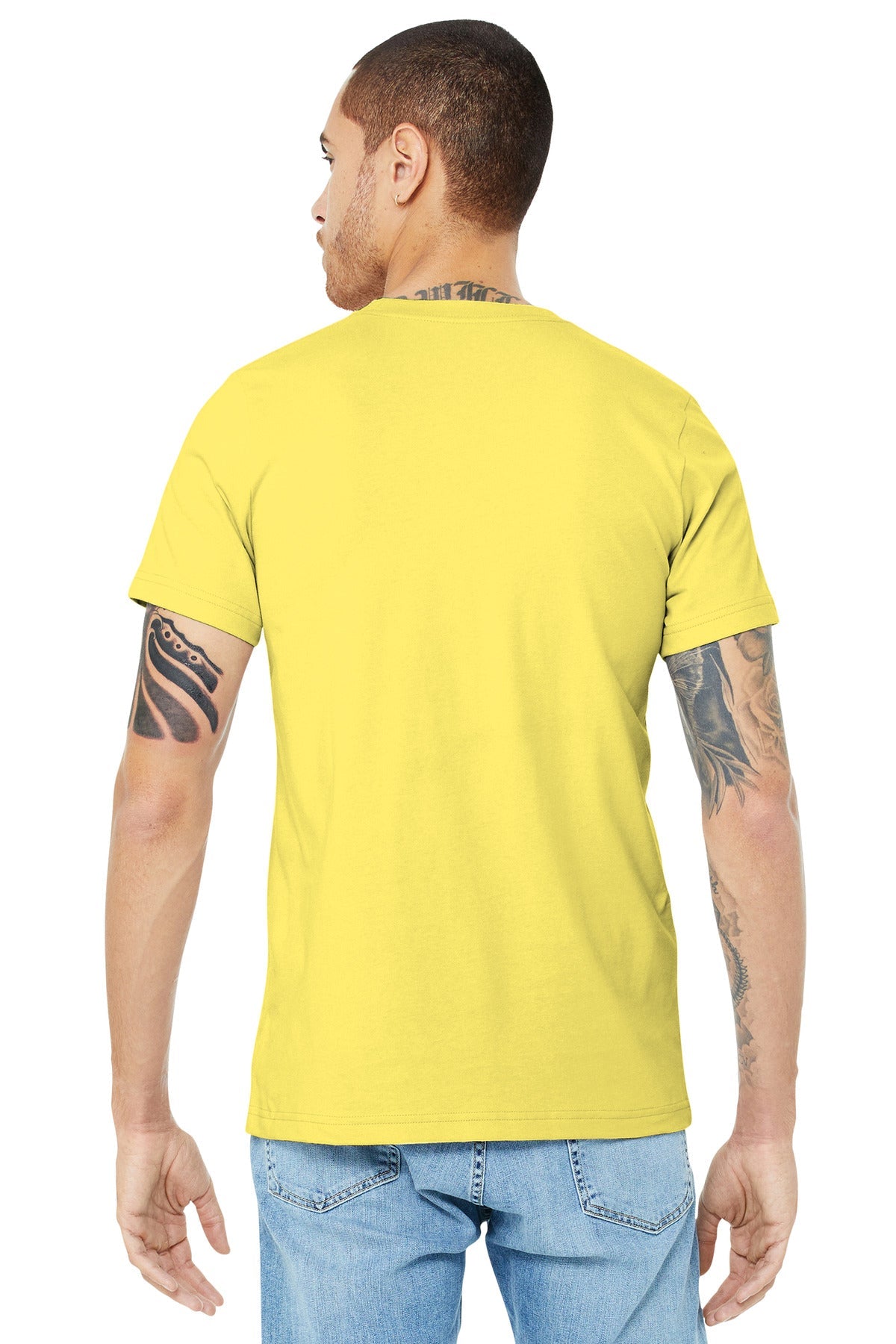 BELLA+CANVAS ® Unisex Jersey Short Sleeve Tee. BC3001 [Yellow] - DFW Impression