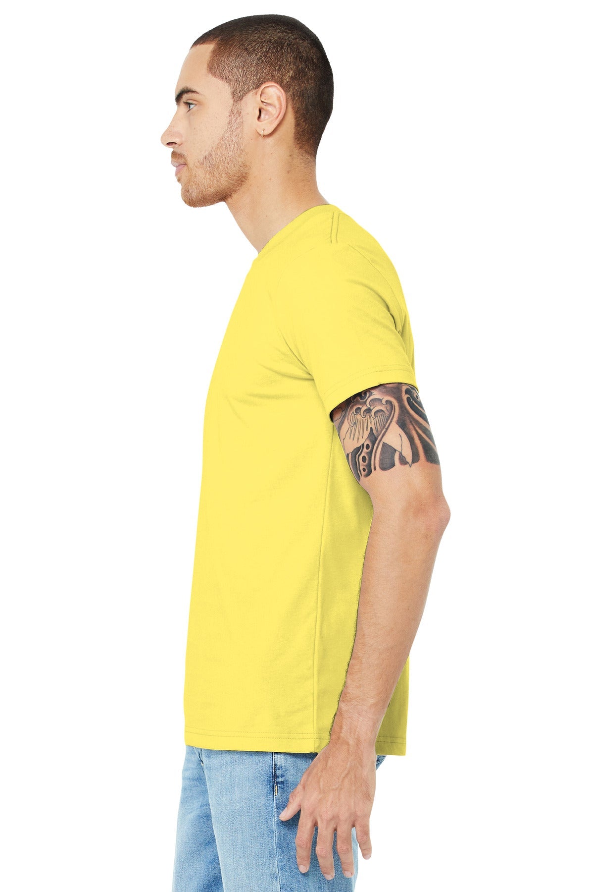 BELLA+CANVAS ® Unisex Jersey Short Sleeve Tee. BC3001 [Yellow] - DFW Impression