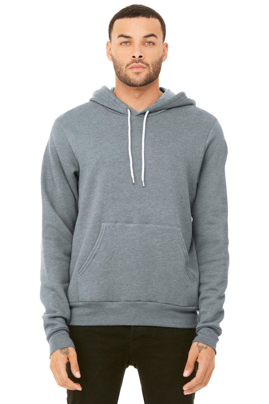 BELLA+CANVAS ® Unisex Sponge Fleece Pullover Hoodie. BC3719 [Athletic Heather] - DFW Impression