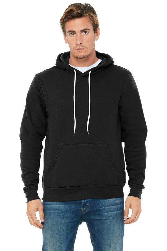 BELLA+CANVAS ® Unisex Sponge Fleece Pullover Hoodie. BC3719 [Black] - DFW Impression