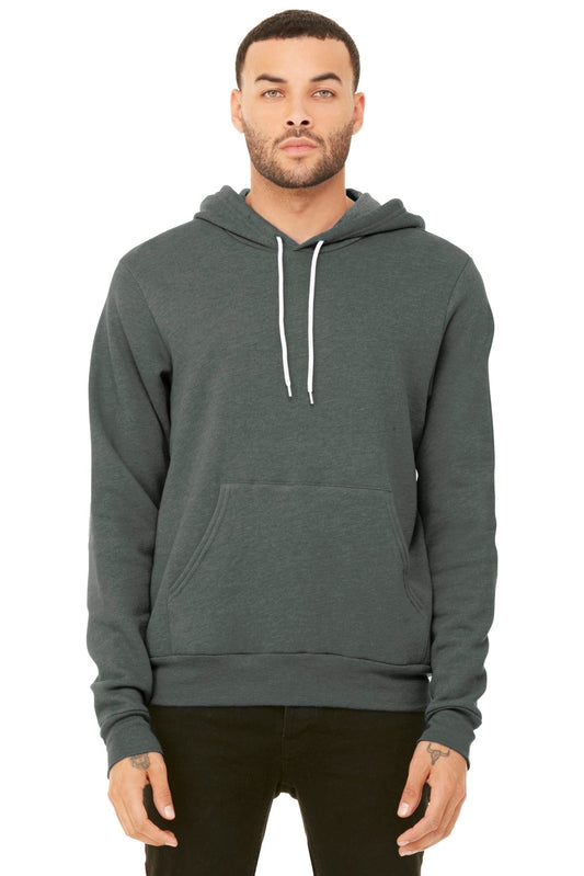 BELLA+CANVAS ® Unisex Sponge Fleece Pullover Hoodie. BC3719 [Deep Heather] - DFW Impression