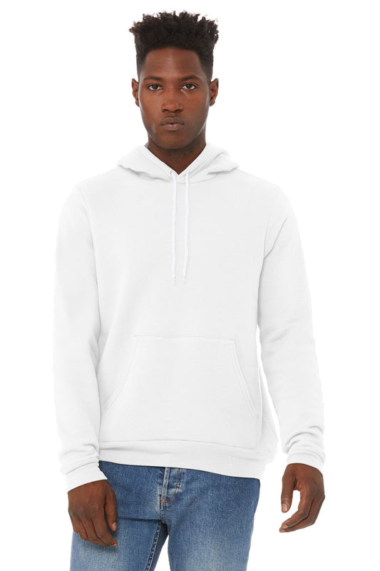 BELLA+CANVAS ® Unisex Sponge Fleece Pullover Hoodie. BC3719 [DTG White] - DFW Impression