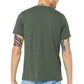 BELLA+CANVAS ® Unisex Triblend Short Sleeve Tee. BC3413 [Military Green Triblend] - DFW Impression