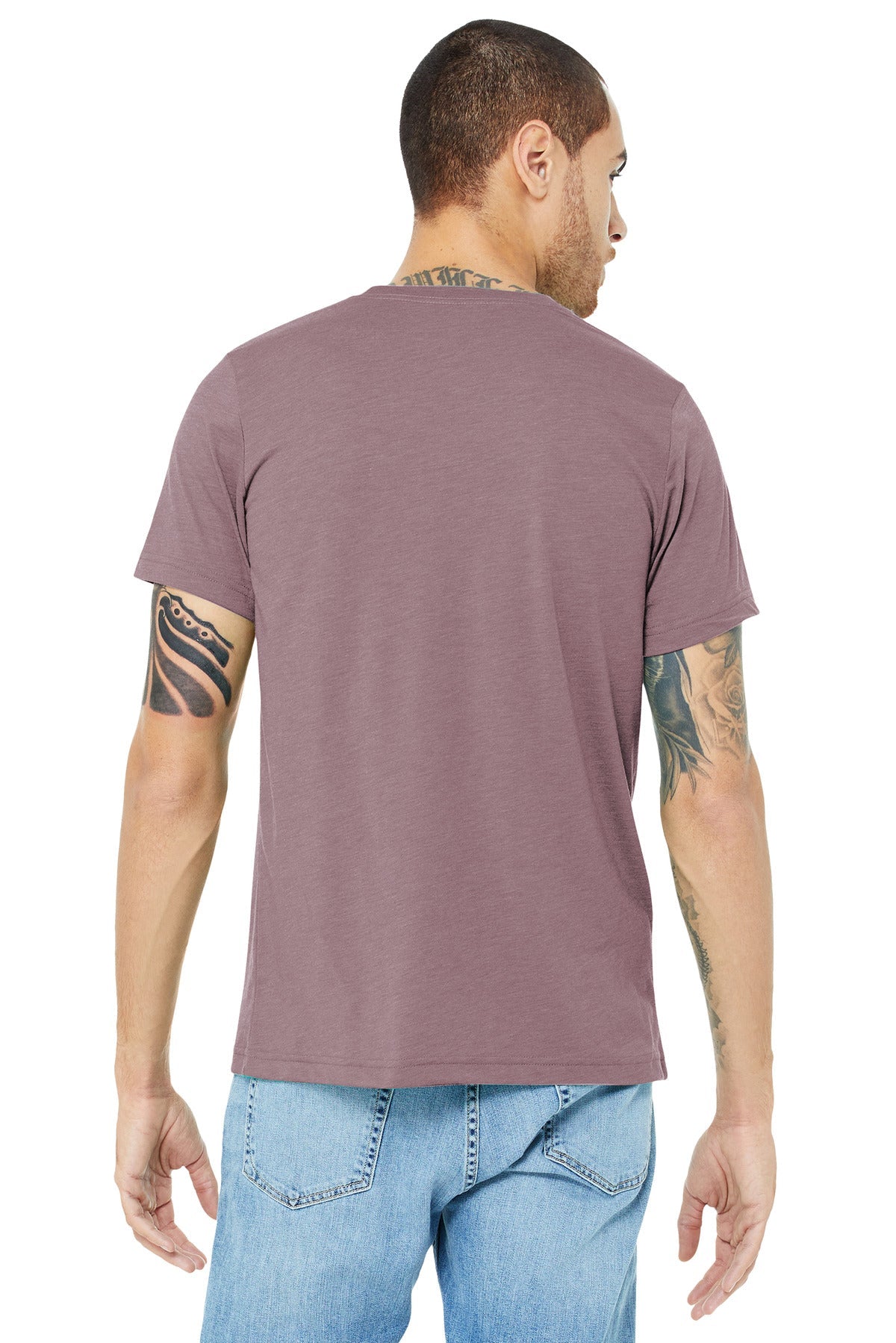 BELLA+CANVAS ® Unisex Triblend Short Sleeve Tee. BC3413 [Orchid Triblend] - DFW Impression