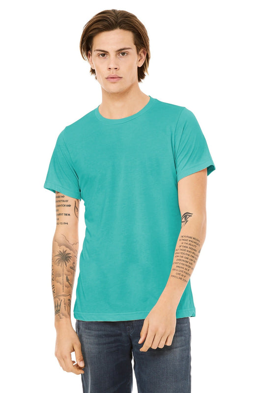 BELLA+CANVAS ® Unisex Triblend Short Sleeve Tee. BC3413 [Sea Green Triblend] - DFW Impression