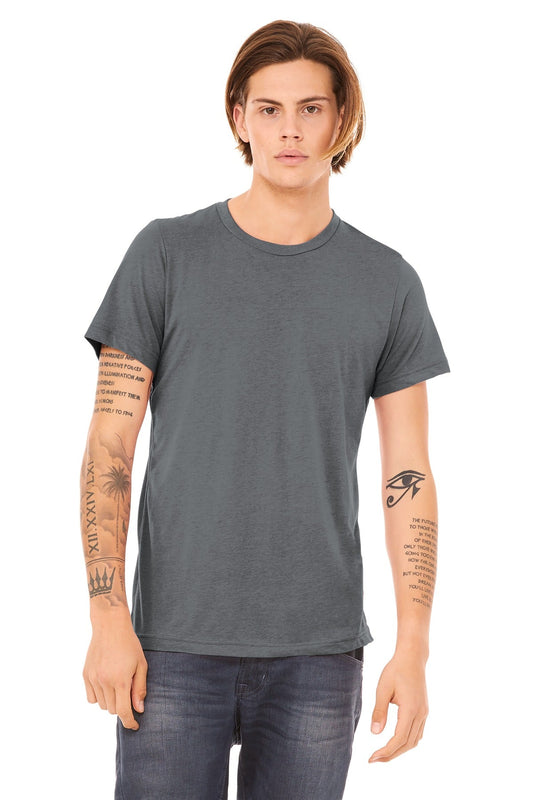 BELLA+CANVAS ® Unisex Triblend Short Sleeve Tee. BC3413 [Storm Triblend] - DFW Impression