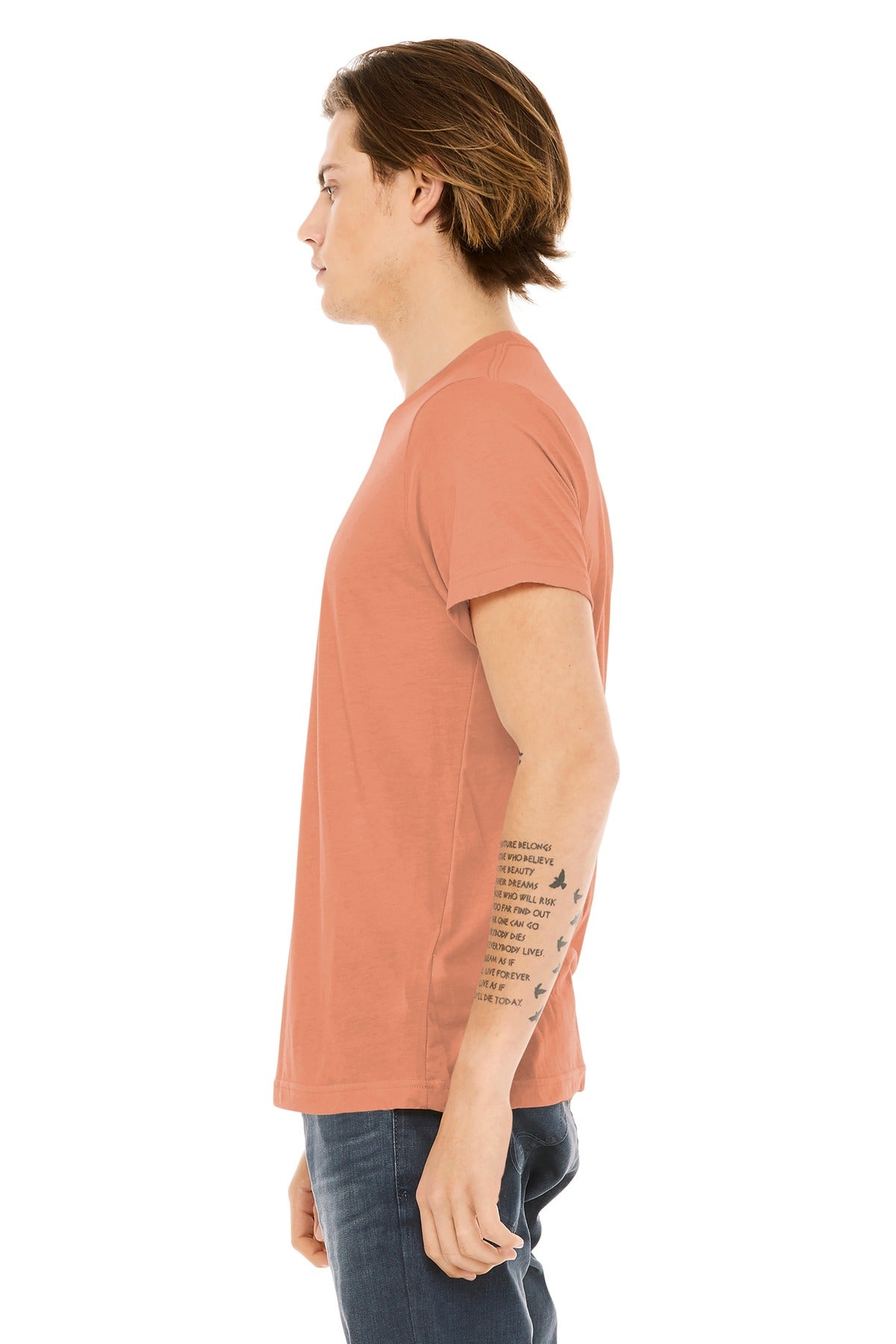 BELLA+CANVAS ® Unisex Triblend Short Sleeve Tee. BC3413 [Sunset Triblend] - DFW Impression