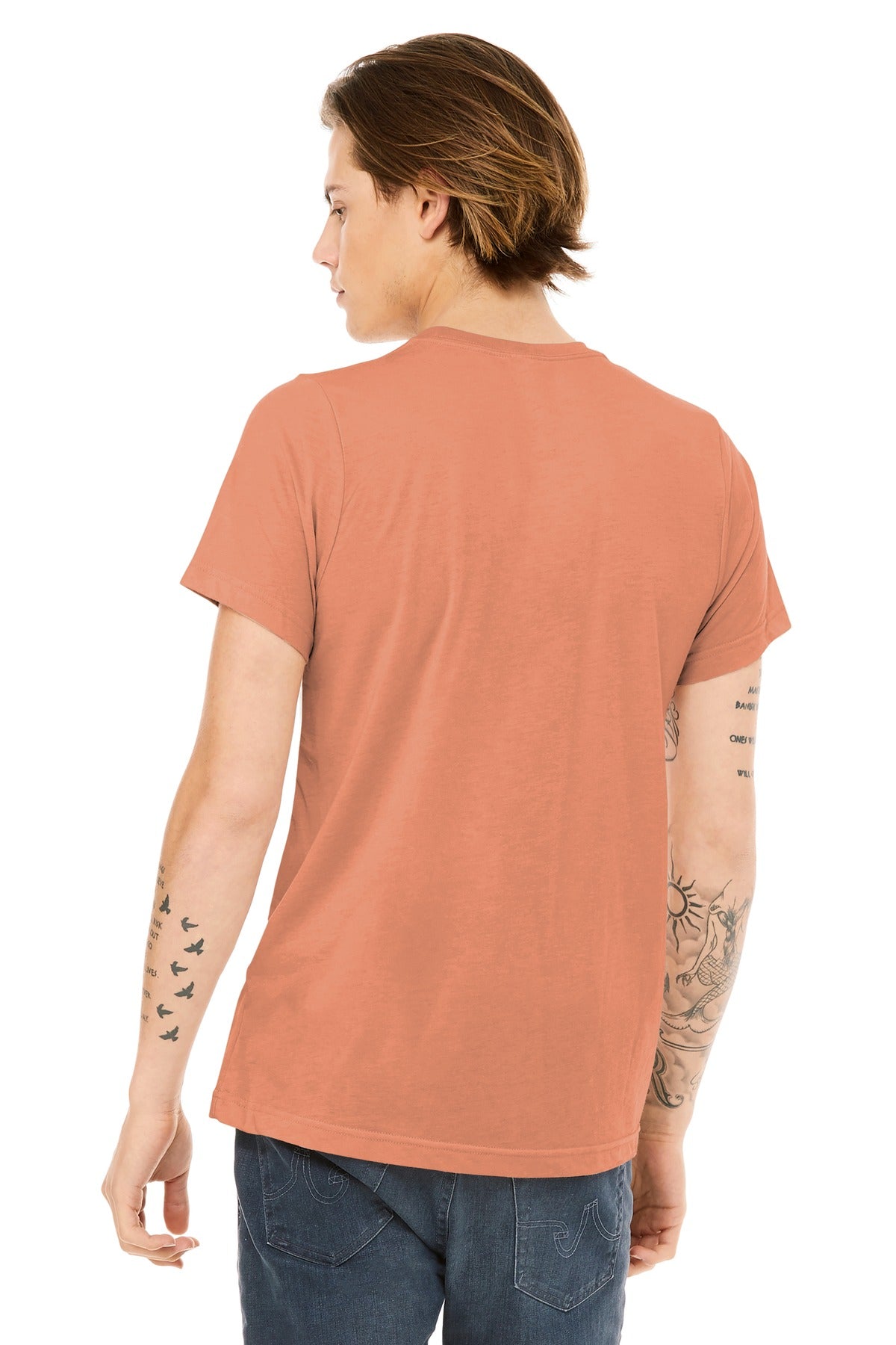 BELLA+CANVAS ® Unisex Triblend Short Sleeve Tee. BC3413 [Sunset Triblend] - DFW Impression