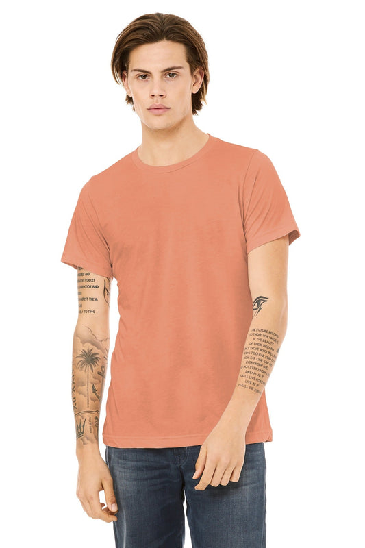 BELLA+CANVAS ® Unisex Triblend Short Sleeve Tee. BC3413 [Sunset Triblend] - DFW Impression