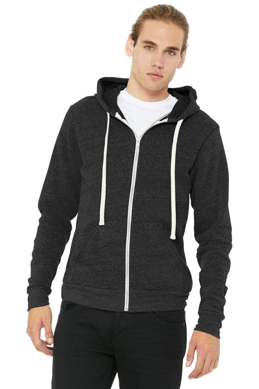 BELLA+CANVAS ® Unisex Triblend Sponge Fleece Full-Zip Hoodie. BC3909 - DFW Impression