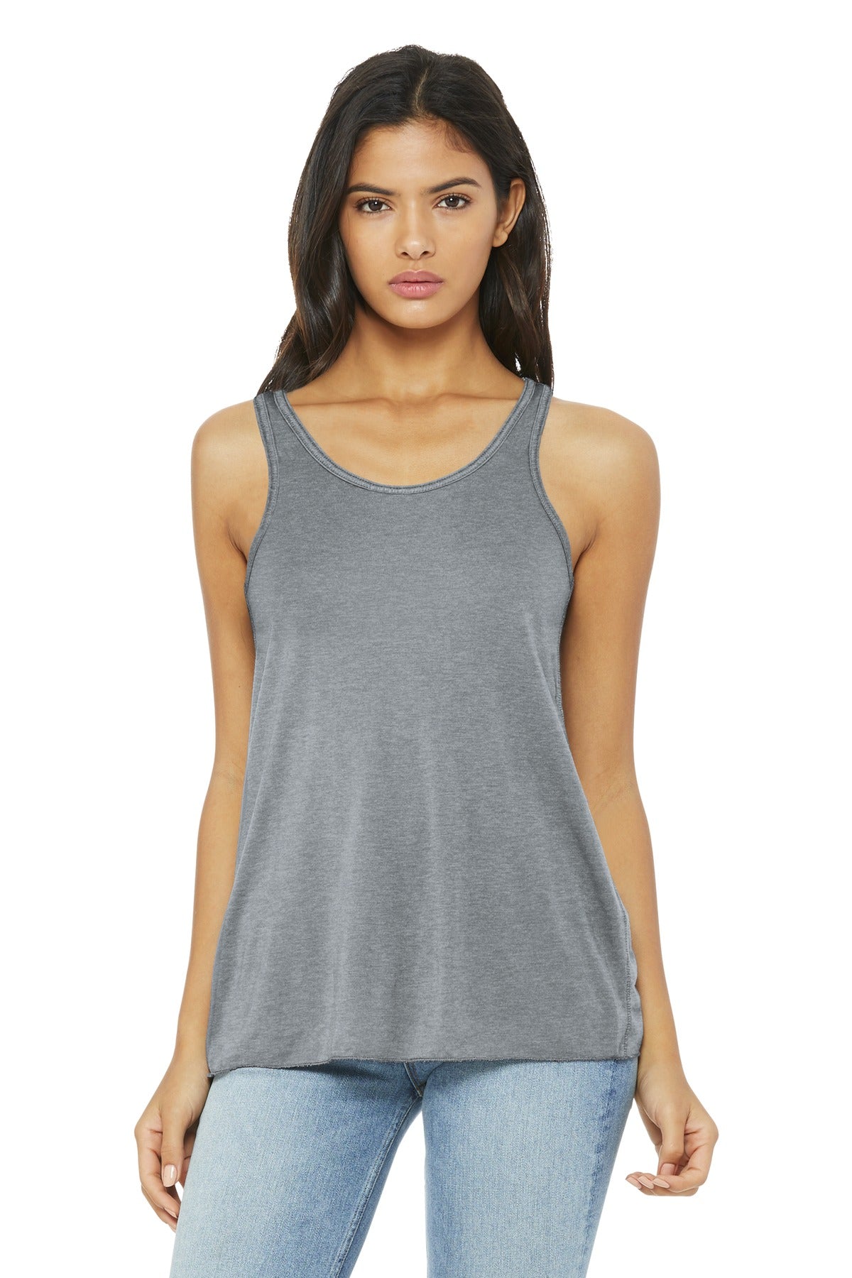 BELLA+CANVAS ® Women's Flowy Racerback Tank. BC8800 - DFW Impression