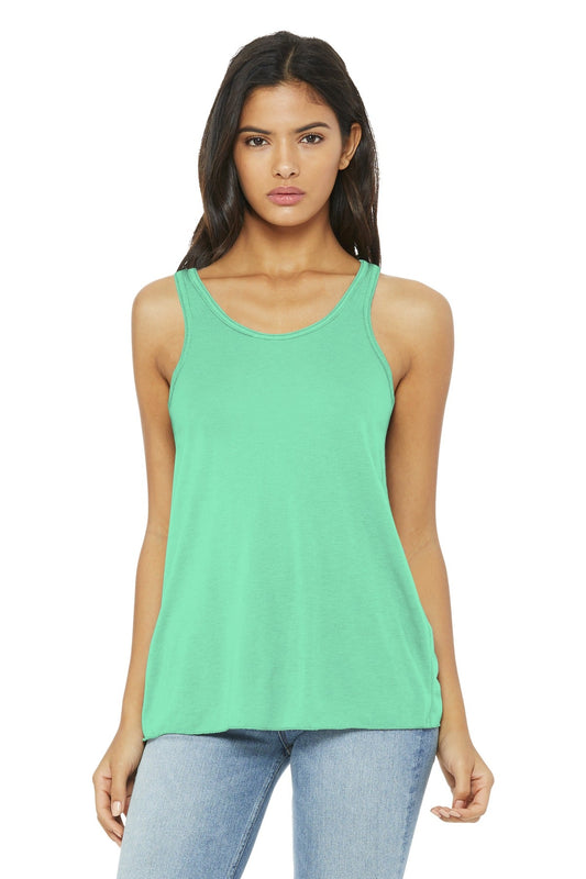 BELLA+CANVAS ® Women's Flowy Racerback Tank. BC8800 [Mint] - DFW Impression