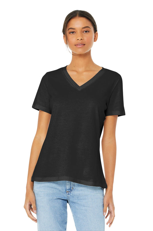 BELLA+CANVAS ® Women's Relaxed Jersey Short Sleeve V-Neck Tee. BC6405 - DFW Impression