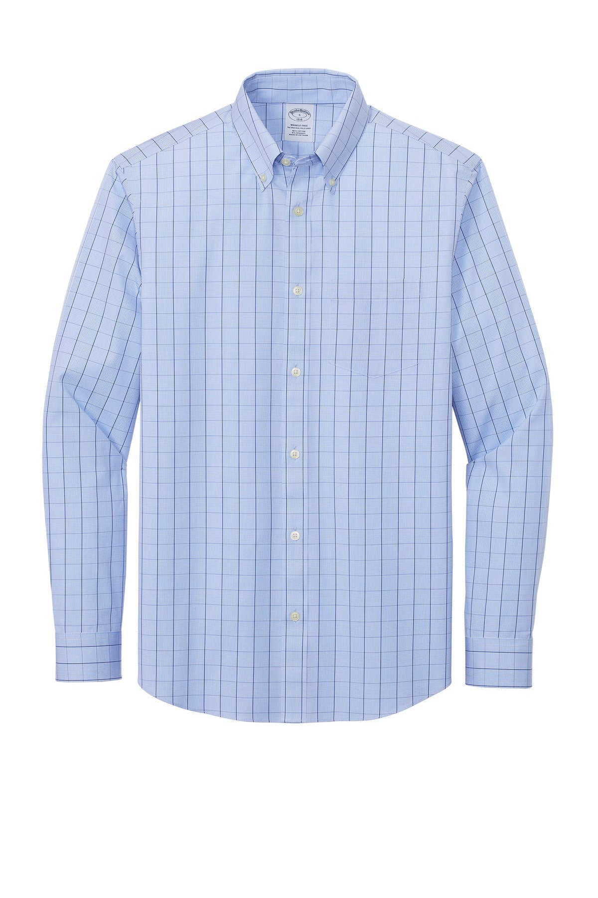 Brooks Brothers® Wrinkle-Free Stretch Patterned Shirt BB18008 - DFW Impression