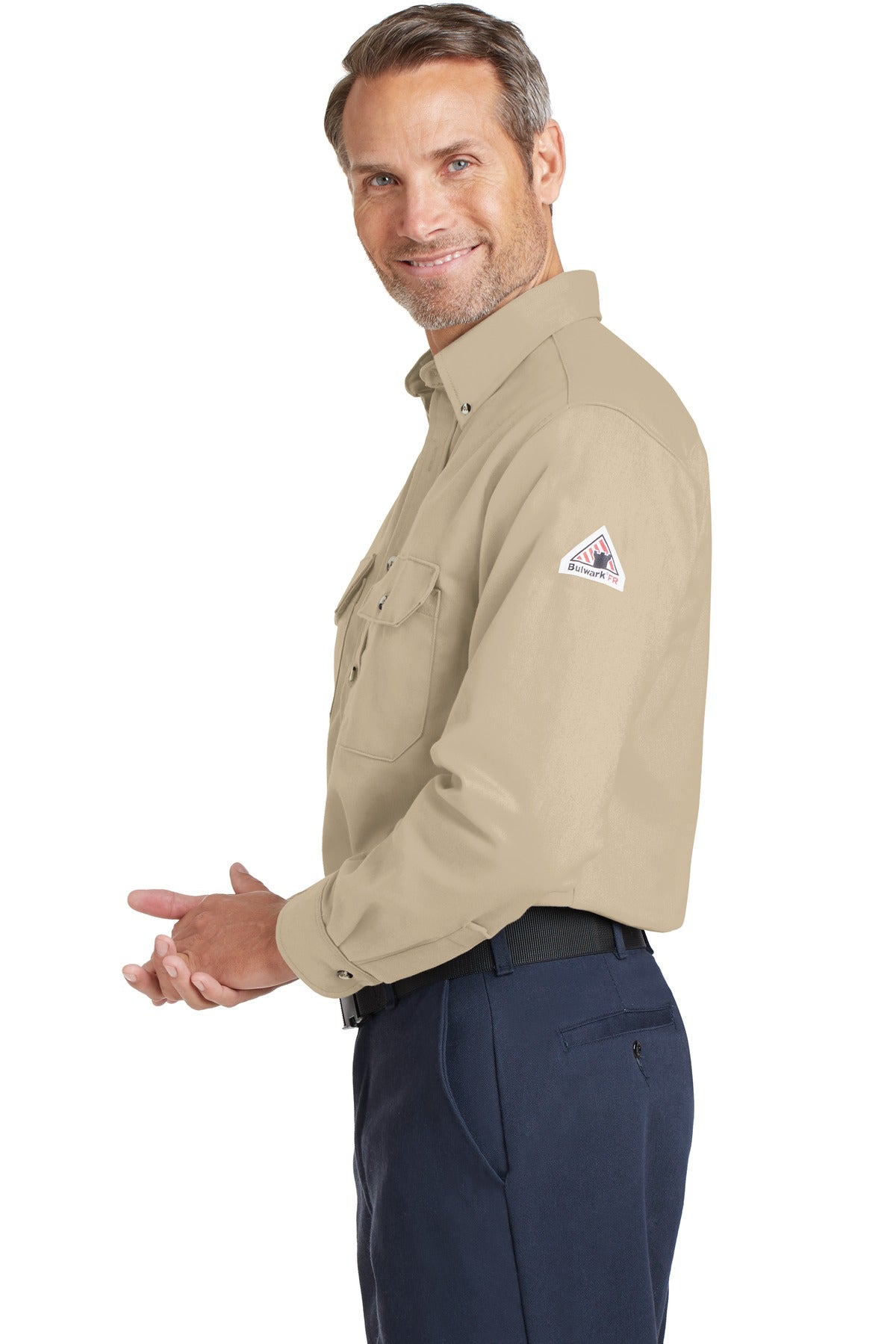 Bulwark® EXCEL FR® ComforTouch® Dress Uniform Shirt. SLU2 - DFW Impression