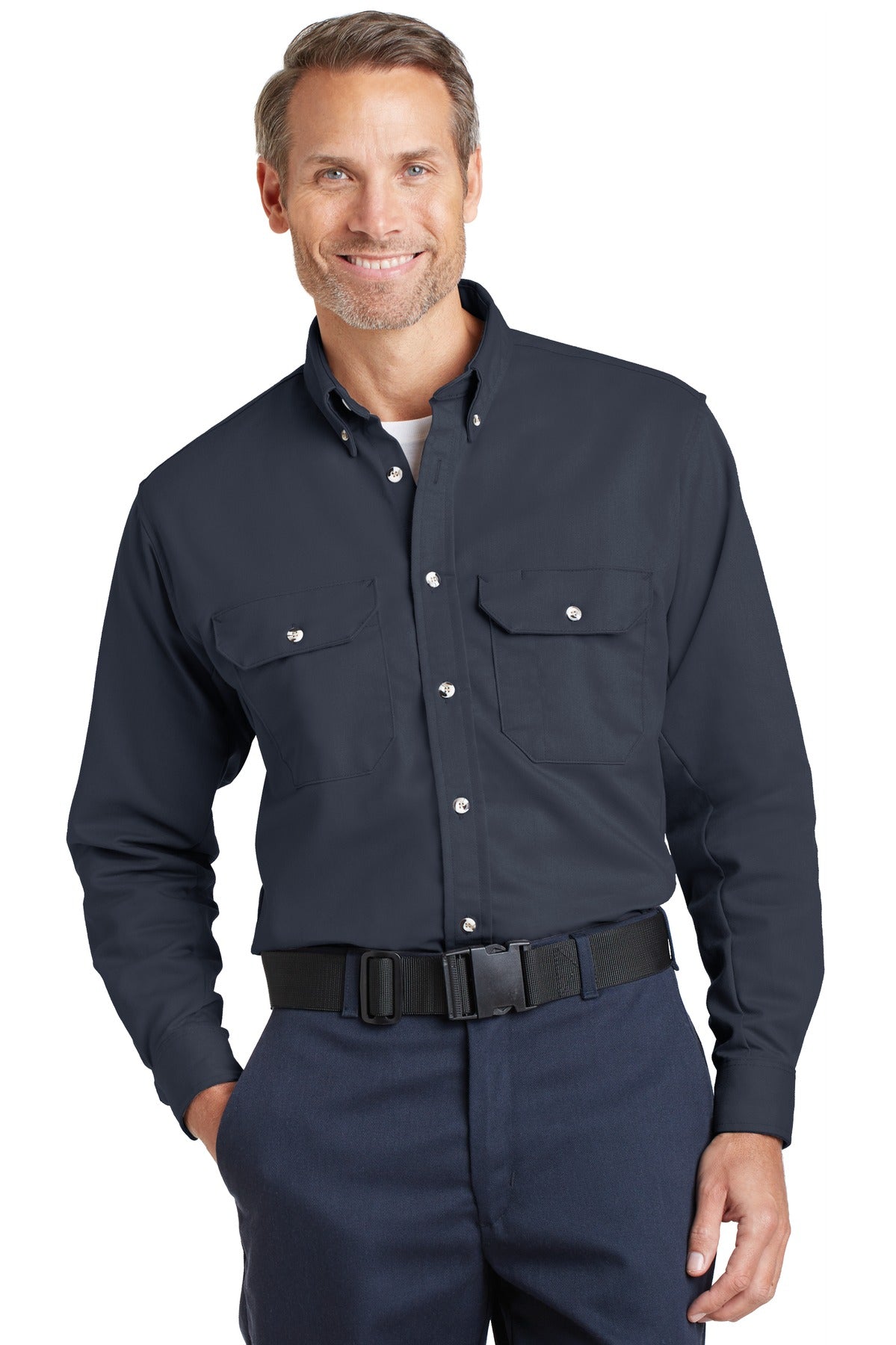 Bulwark® EXCEL FR® ComforTouch® Dress Uniform Shirt. SLU2 - DFW Impression