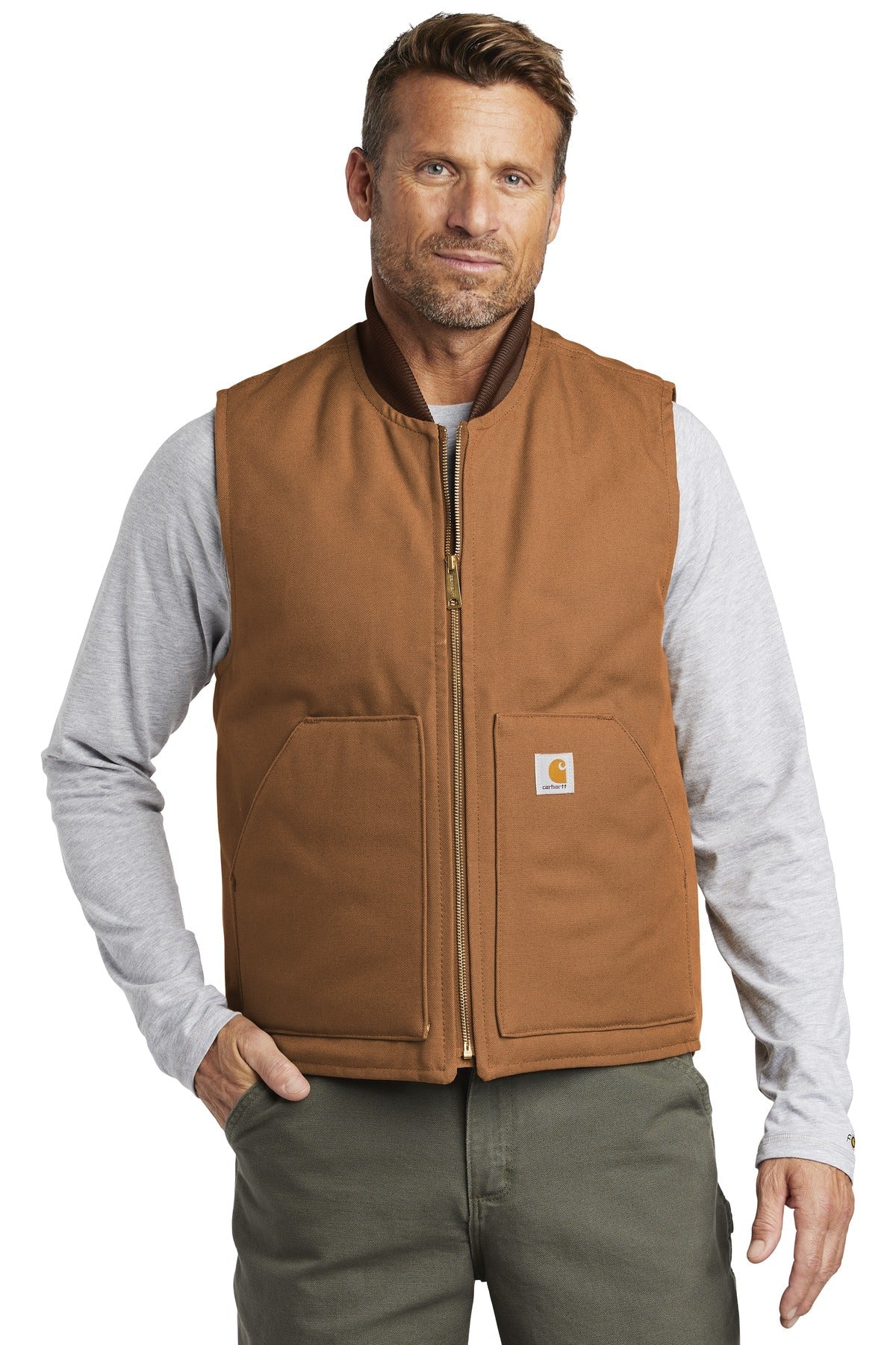 Carhartt ® Duck Vest. CTV01 - DFW Impression