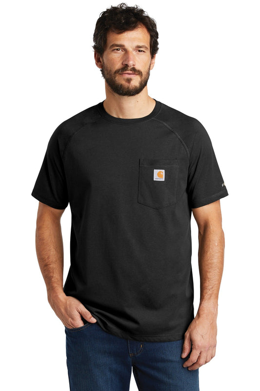 Carhartt Force ® Cotton Delmont Short Sleeve T-Shirt. CT100410 - DFW Impression