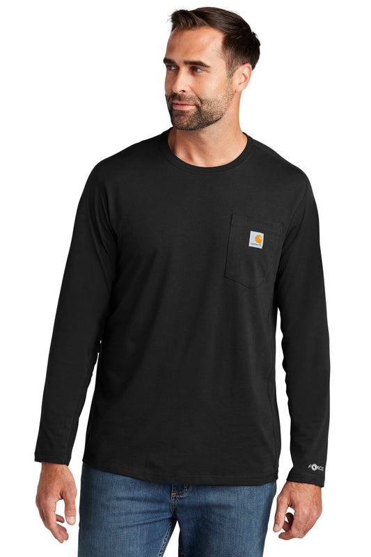 Carhartt Force® Long Sleeve Pocket T-Shirt CT104617 - DFW Impression