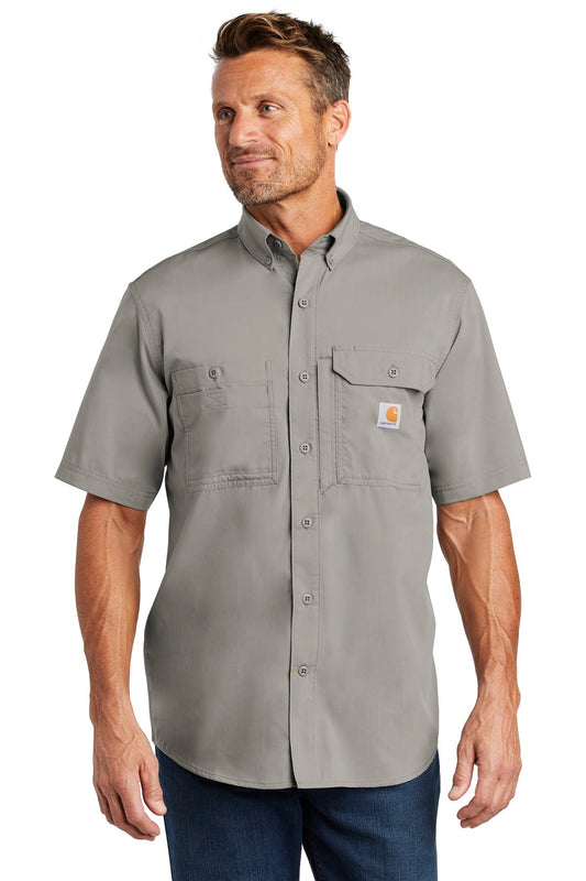 Carhartt Force ® Ridgefield Solid Short Sleeve Shirt. CT102417 - DFW Impression