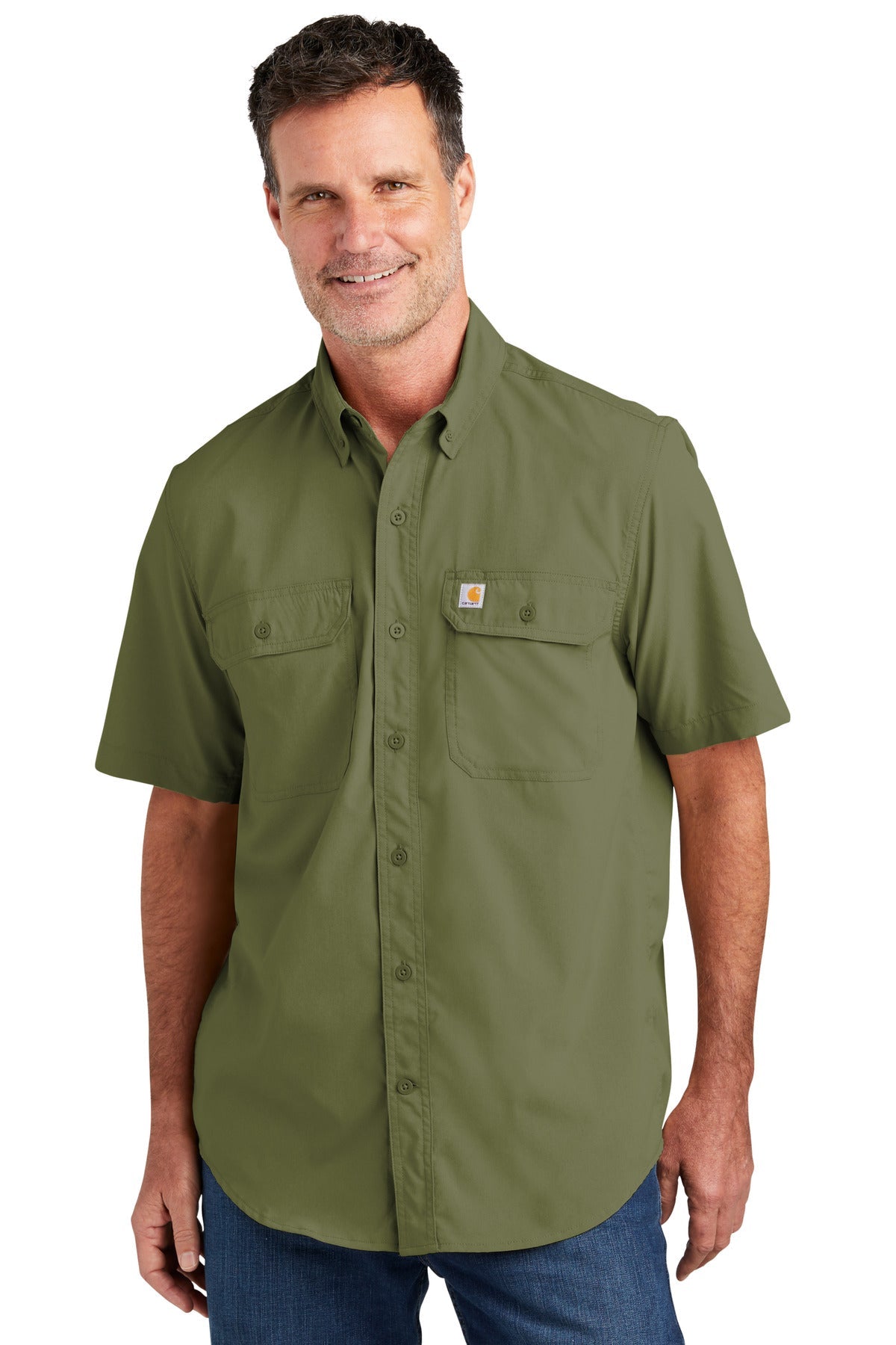 Carhartt Force® Solid Short Sleeve Shirt CT105292 - DFW Impression