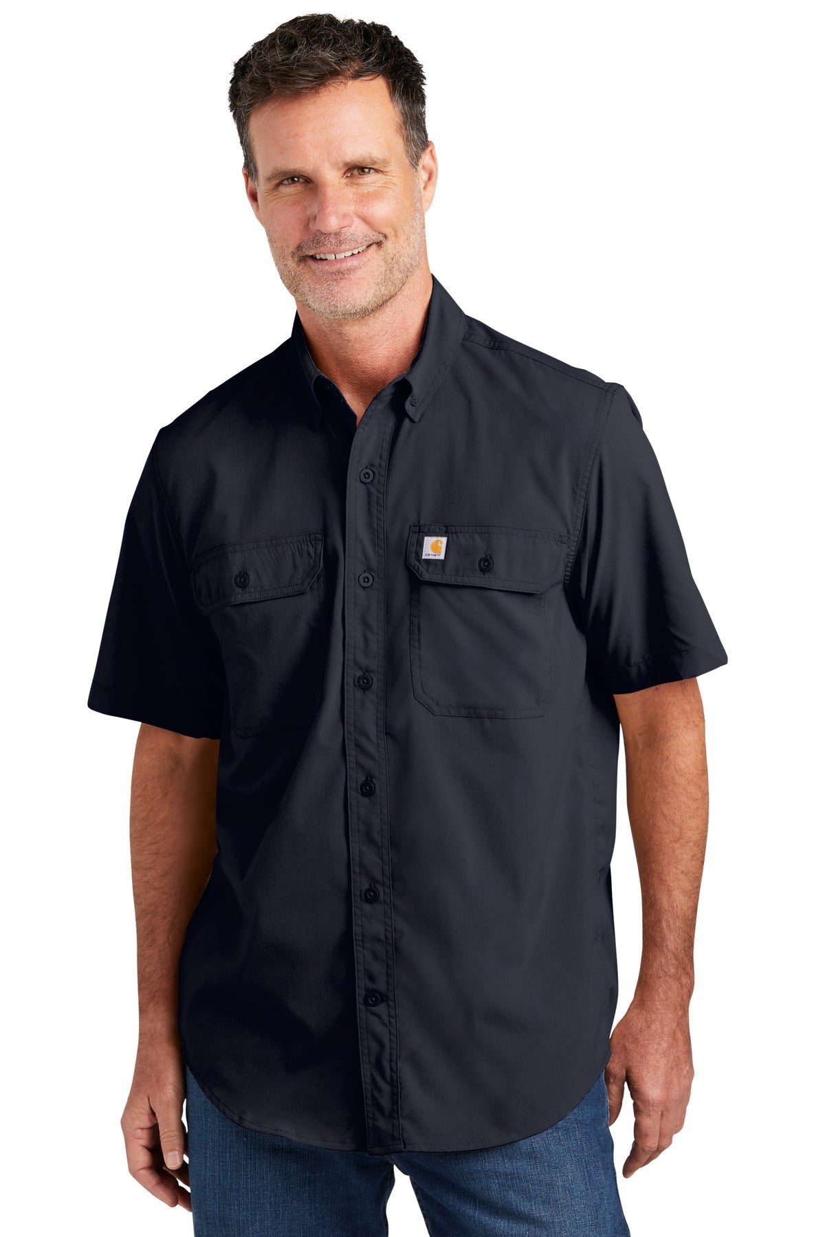 Carhartt Force® Solid Short Sleeve Shirt CT105292 - DFW Impression